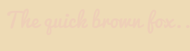 Image with Font Color EECFB7 and Background Color EEDBB5